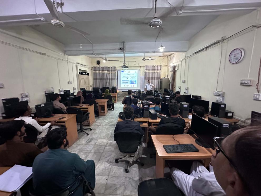Digital Time Communications held the 16th SAFER Project community event on August 21, 2024, in Larkana